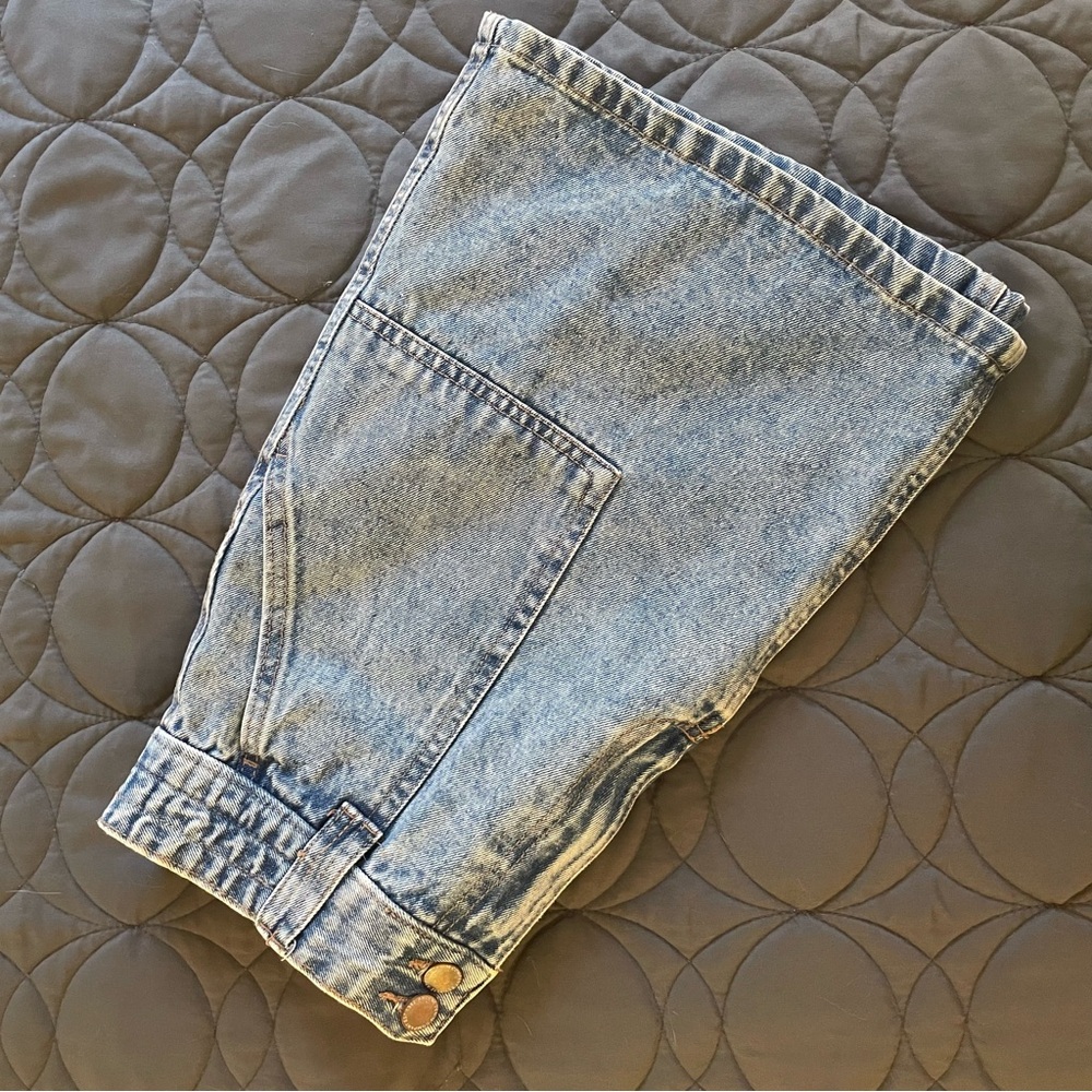 Ardene Blue Denim Mini Skirt - Picture 5 of 8